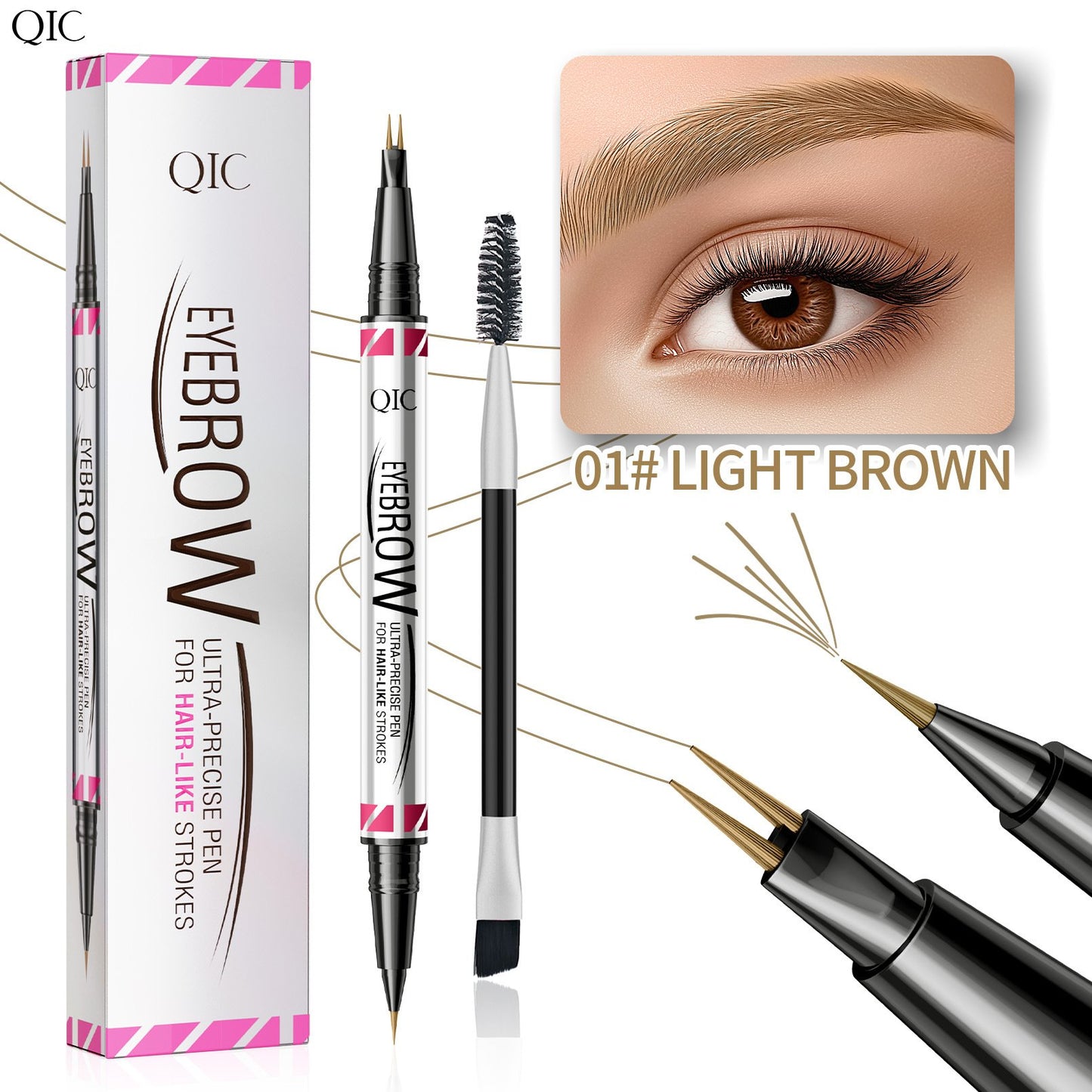 🎉✨3D Waterproof Microblading Eyebrow Pen