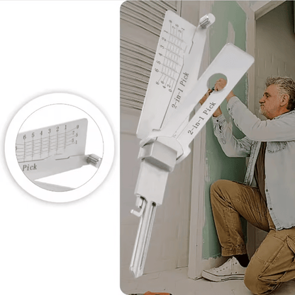 🔥 ⚒️Stainless Steel Master Key Decoder