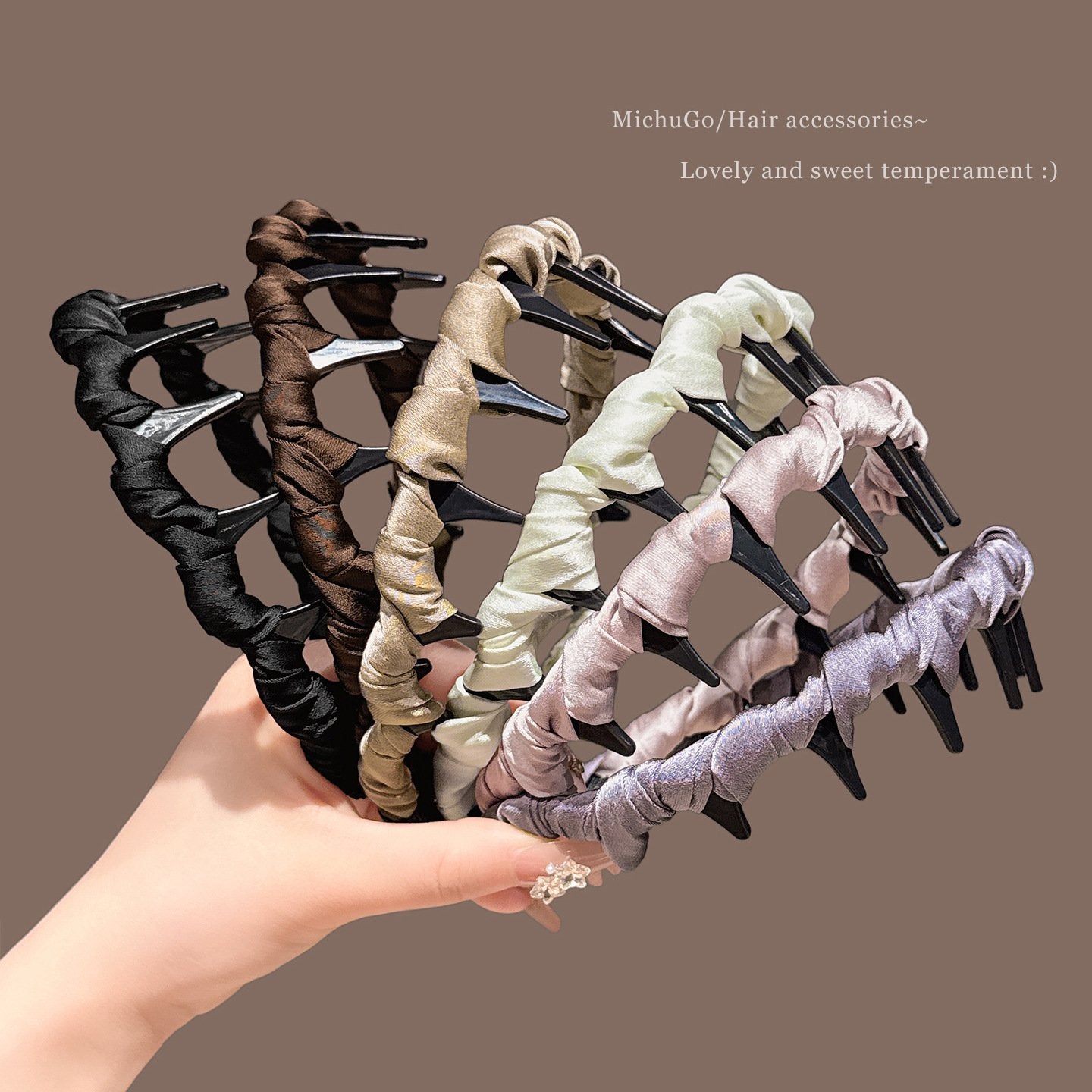 🔥Retro High Skull Pearl Headband