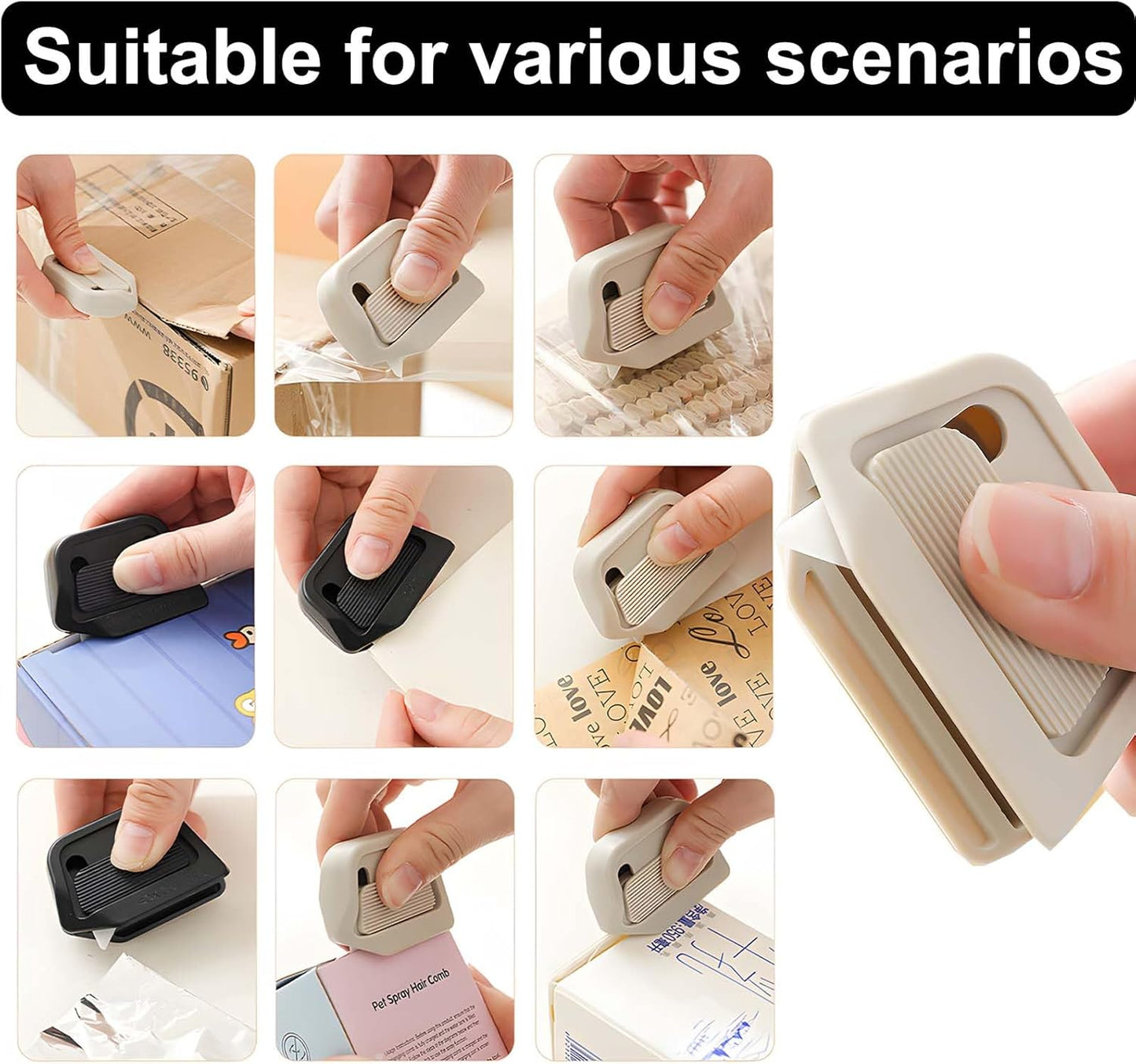 🏆Flash Sale⚡ 50K+ SOLD! Almost Gone-💥Magnetic Retractable Box Cutter - Safety Lock Utility Knife with Built-in Magnet for Easy Storage & Quick Access