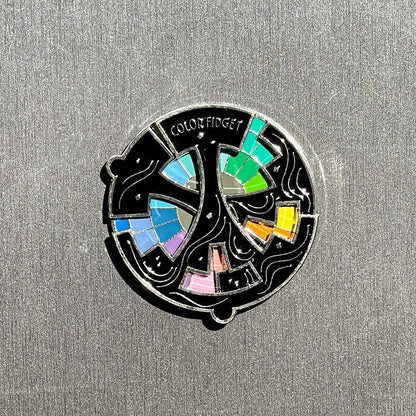 🌈Color Fidget Enamel Pin(✨A Wheel Of Twenty Hues)