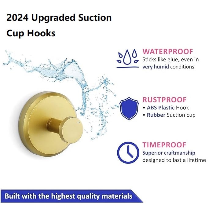 Upgraded Suction Cup Hooks