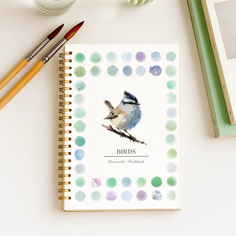 🖼️Beginner-Friendly💕 Watercolor Workbook