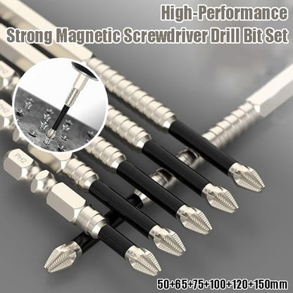 🔥🔨High-Magnetic Screwdriver Drill Bit Set