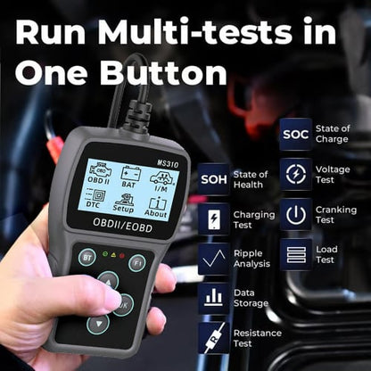 BT100 Car Battery Tester 12V Load Tester