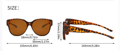 📢😎 2025 New Polarized UV400 Protection Trendy Round Cat-eye Sunglasses 😺🕶️
