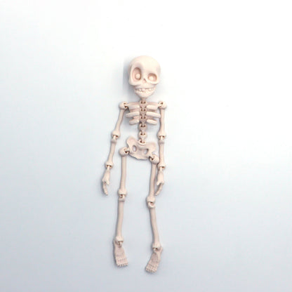 3D Printed Vintage Skeleton Magnetic Figurine 🎃