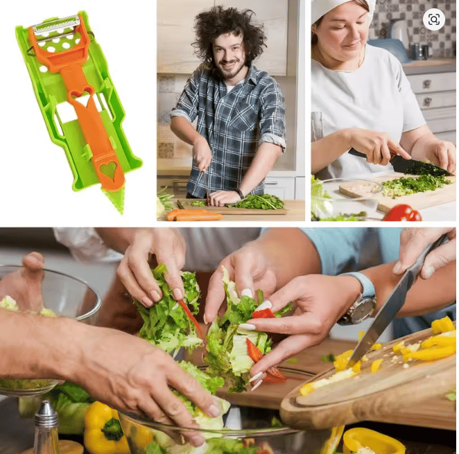🔥2-in-1 multifunctional peeler