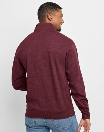 Men's Originals French Hoodie, Quarter Zip Pullover, Lightweight Fleece