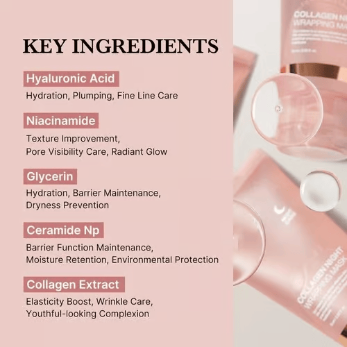 ✨Collagen Night Wrapping Mask