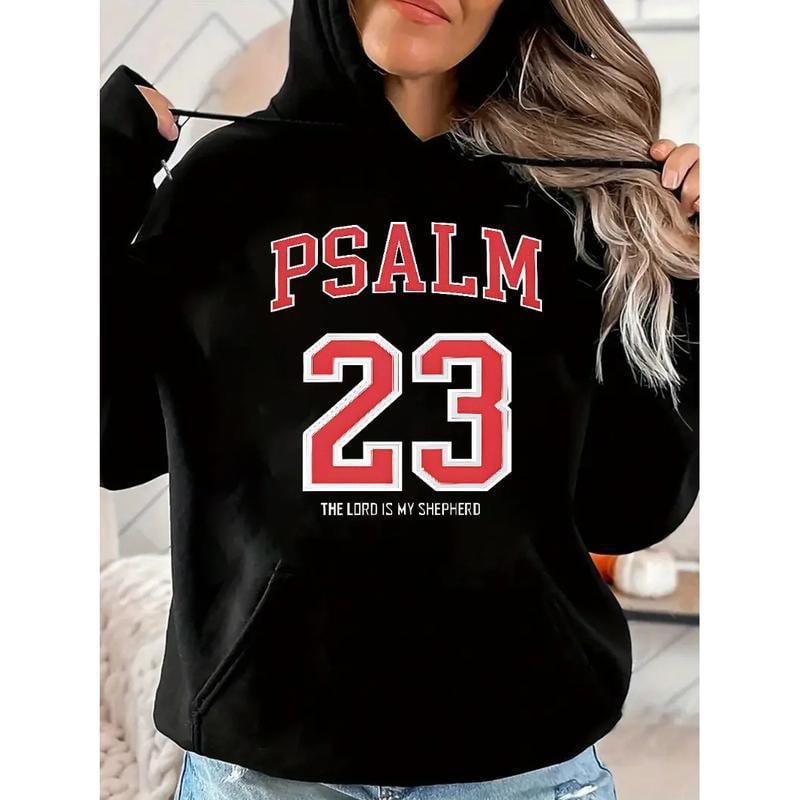 🔥2025 NEW ARRIVAL🔥 - Women's 100% Casual T-Shirt with Psalm 23 Print