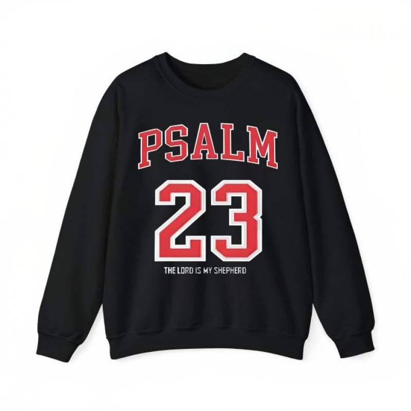 🔥2025 NEW ARRIVAL🔥 - Women's 100% Casual T-Shirt with Psalm 23 Print