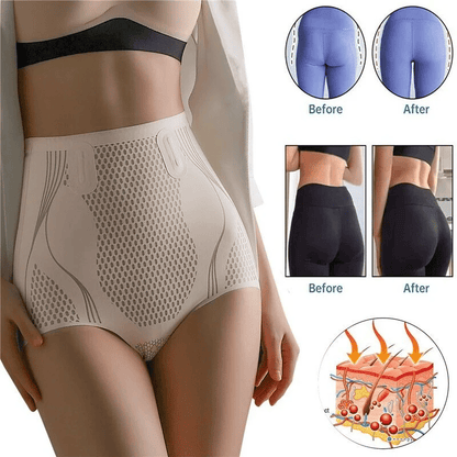 High-waisted seamless shapewear
