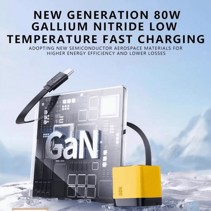 🎁✨3 in 1 Charger Retractable 80W MAX Fast