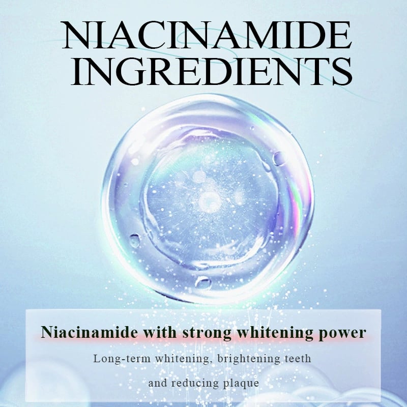 ✨ Achieve a Radiant Smile - 🦷 Niacinamide Whitening Toothpaste - For Healthier, Whiter Teeth!