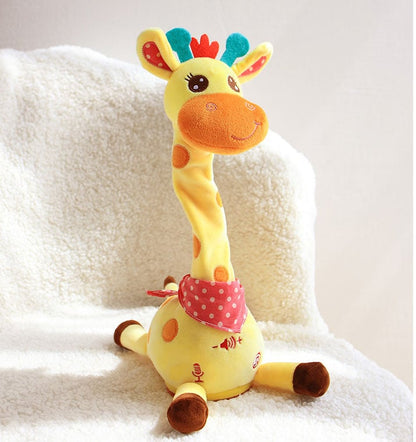 🏆Flash Sale⚡ 50K+ SOLD! Almost Gone💥🎉 Best-Selling Musical Giraffe Toy – Sings, Dances & Repeats What You Say! 🦒🎵🗣️
