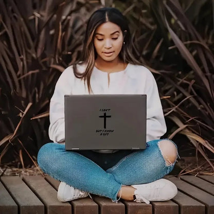 🔥I Can't, But I Know A Guy - Christian Jesus Cross Car Vinyl Decal Bumper Sticker