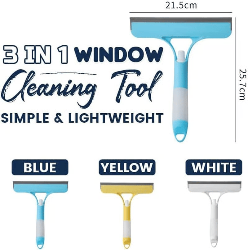 🏆Flash Sale⚡🔥3 in 1 Window Cleaning Scraper