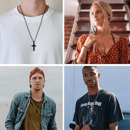 Easter’s Hot Selling & 🔥🔥Lord‘s Prayer Scibble Cross Necklace