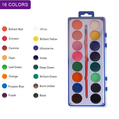 🖼️Beginner-Friendly💕 Watercolor Workbook