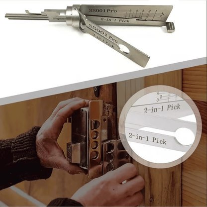 🔥 ⚒️Stainless Steel Master Key Decoder