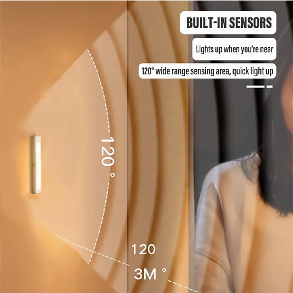 🔥 Punch-free Smart Sensor Magnetic Rechargeable LED Lights