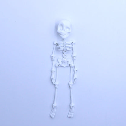 3D Printed Vintage Skeleton Magnetic Figurine 🎃