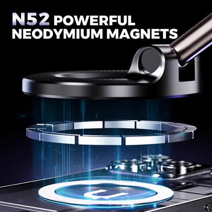 🏆Flash Sale⚡ 50K+ SOLD! Almost Gone-💥Retractable Car Phone Mount - 360° Magnetic Holder